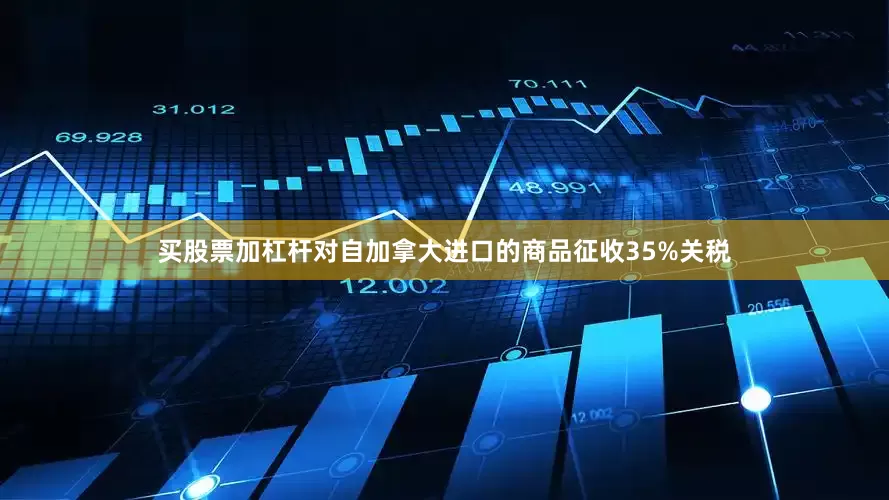 买股票加杠杆对自加拿大进口的商品征收35%关税